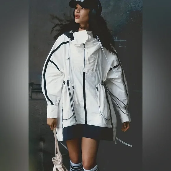 Free People FP Movement Peace Out Backpack Parachute Parka